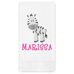 Zebra Guest Paper Towels - Full Color (Personalized)
