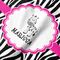 Zebra Hooded Baby Towel- Detail Close Up