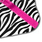 Zebra Hooded Baby Towel- Detail Corner