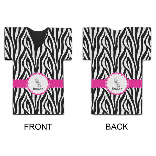 Zebra Jersey Bottle Cooler - APPROVAL