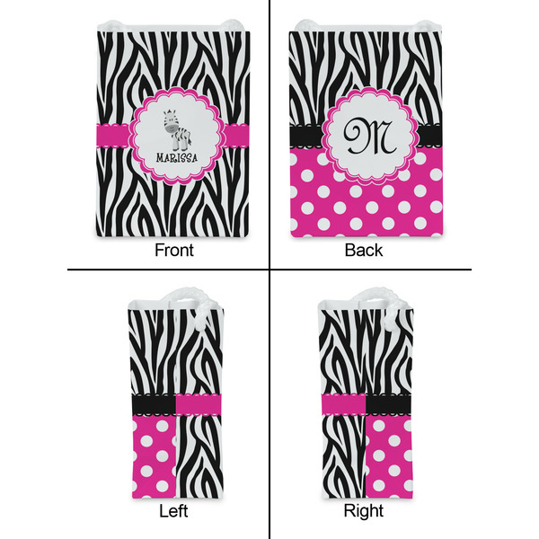 Zebra Jewelry Gift Bag - Matte - Approval