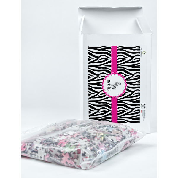 Zebra Jigsaw Puzzle 1014 Piece - Box