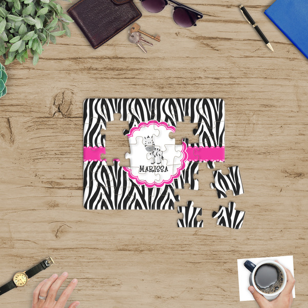 Zebra Jigsaw Puzzle 30 Piece - In Context