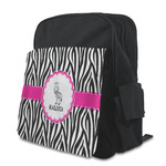 Zebra Preschool Backpack (Personalized)
