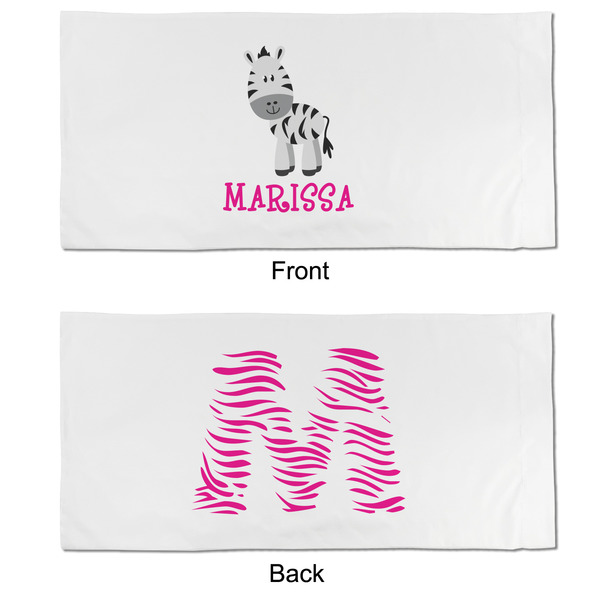 Zebra King Pillow Case - APPROVAL (partial print)