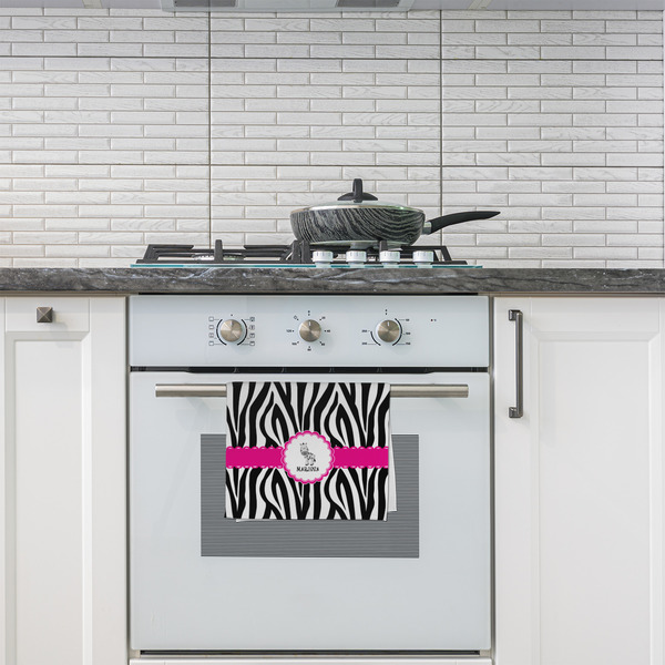 Zebra Kitchen Towel - Poly Cotton - Lifestyle