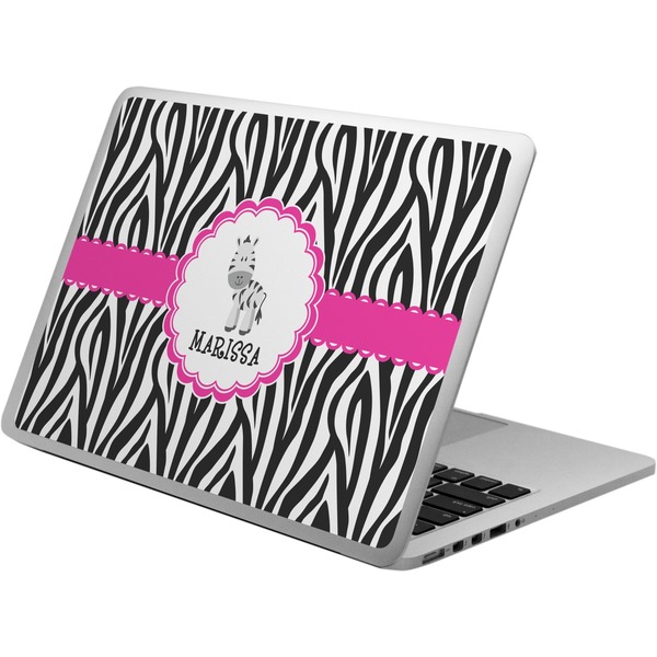 Custom Zebra Laptop Skin - Custom Sized (Personalized)