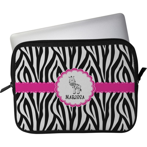 Custom Zebra Laptop Sleeve / Case (Personalized)