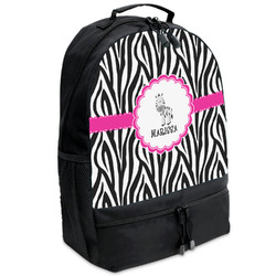 Zebra Backpacks - Black (Personalized)