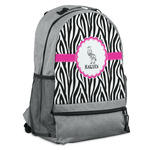 Zebra Backpack (Personalized)