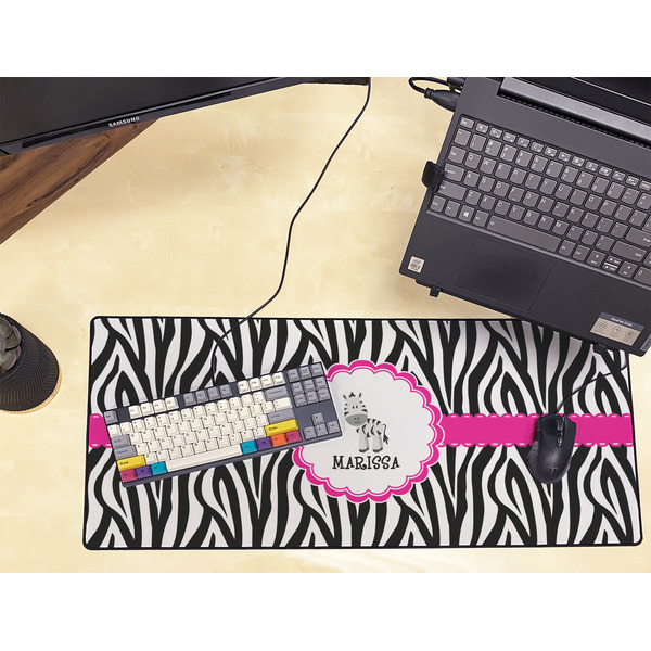 Zebra Large Gaming Mats - LIFESTYLE