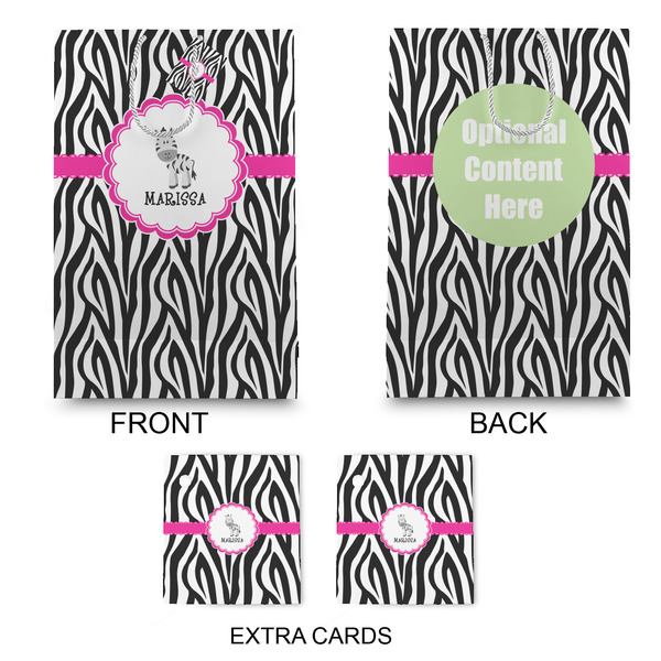 Zebra Large Gift Bag - Approval