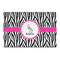 Zebra Large Rectangle Car Magnet (Personalized)