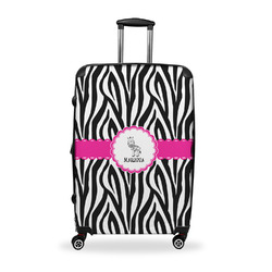 Zebra Suitcase - 28" Large - Checked w/ Name or Text