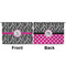 Zebra Large Zipper Pouch Approval (Front and Back)