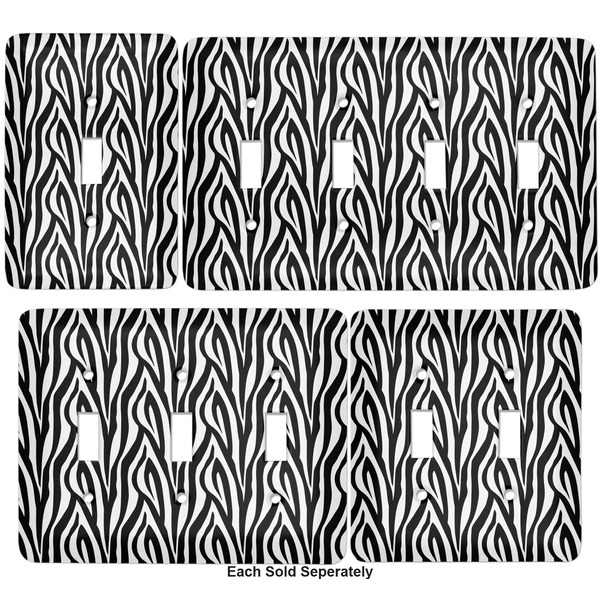 Zebra Light Switch Covers all sizes
