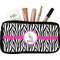 Zebra Makeup / Cosmetic Bags (Select Size)
