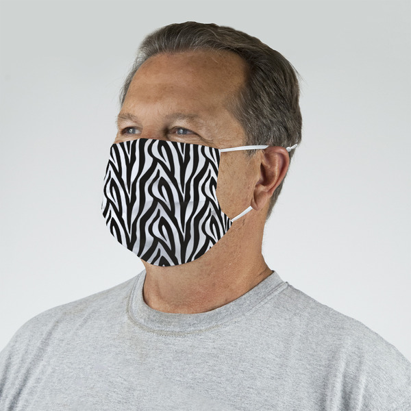 Zebra Mask - Quarter View on Guy
