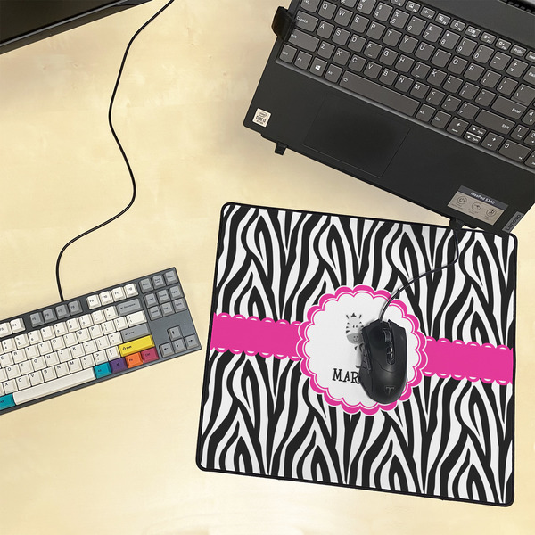 Zebra Medium Gaming Mats - LIFESTYLE