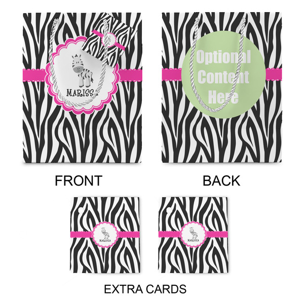 Zebra Medium Gift Bag - Approval