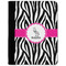 Zebra Medium Padfolio - FRONT