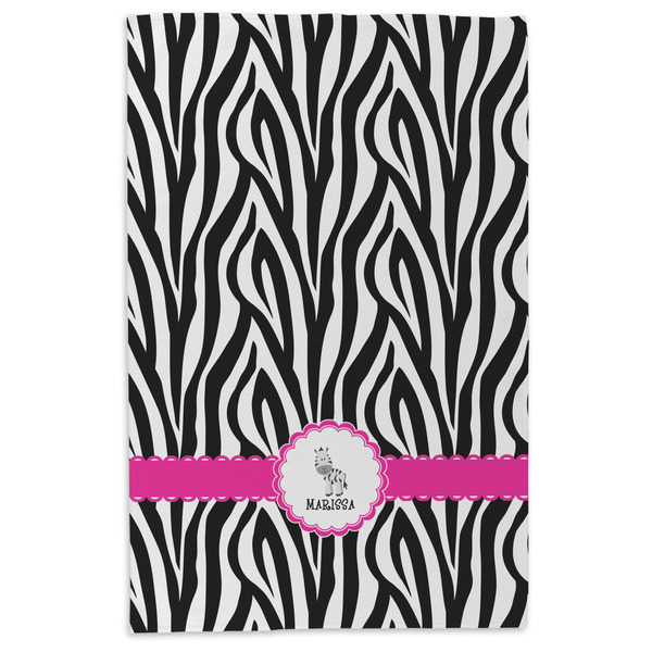 Zebra Microfiber Dish Towel - APPROVAL