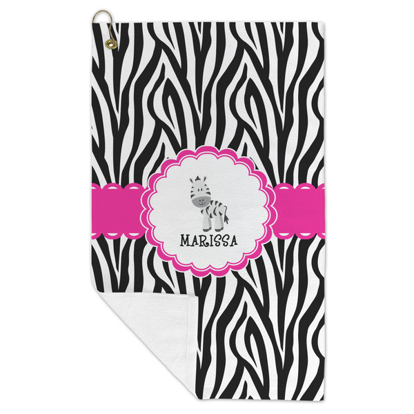 Zebra Microfiber Golf Towels - FOLD