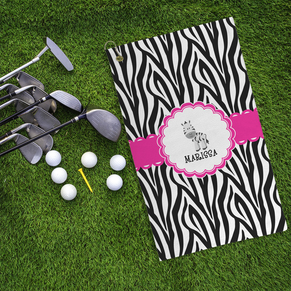 Zebra Microfiber Golf Towels - LIFESTYLE