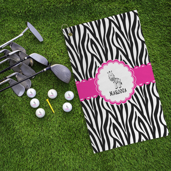 Zebra Microfiber Golf Towels - LIFESTYLE