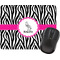 Zebra Rectangular Mouse Pad