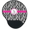 Zebra Mouse Pad with Wrist Support - Main