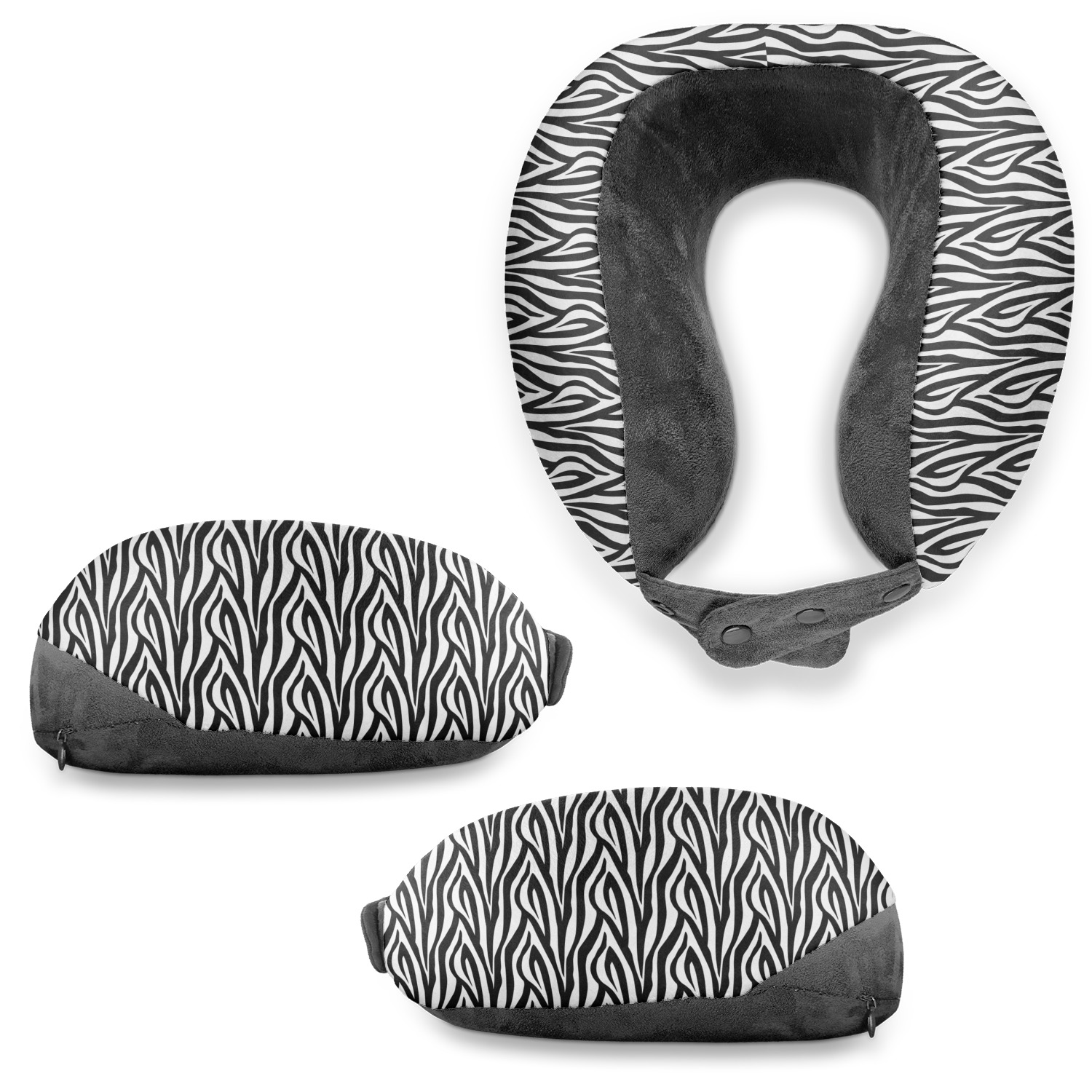 zebra neck pillow