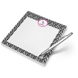 Zebra Notepad (Personalized)