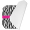 Zebra Octagon Placemat - Single front (folded)