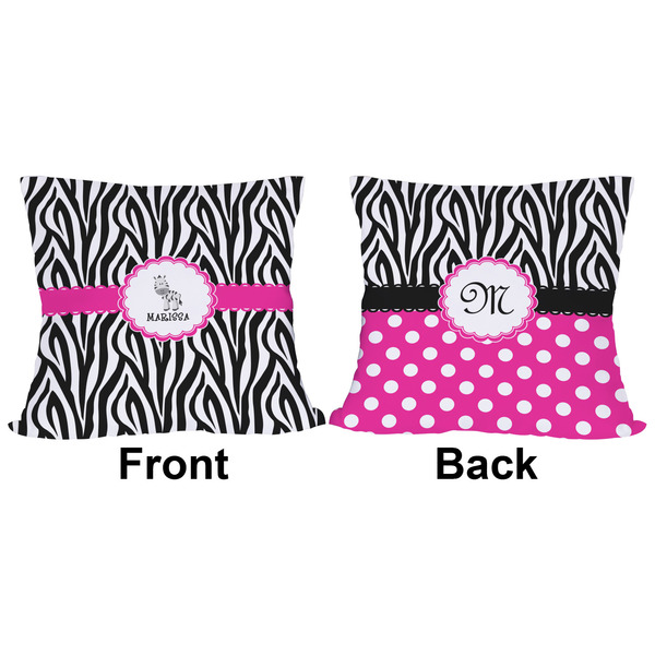 Zebra Outdoor Pillow - 16x16