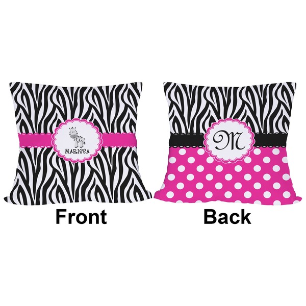 Zebra Outdoor Pillow - 18x18