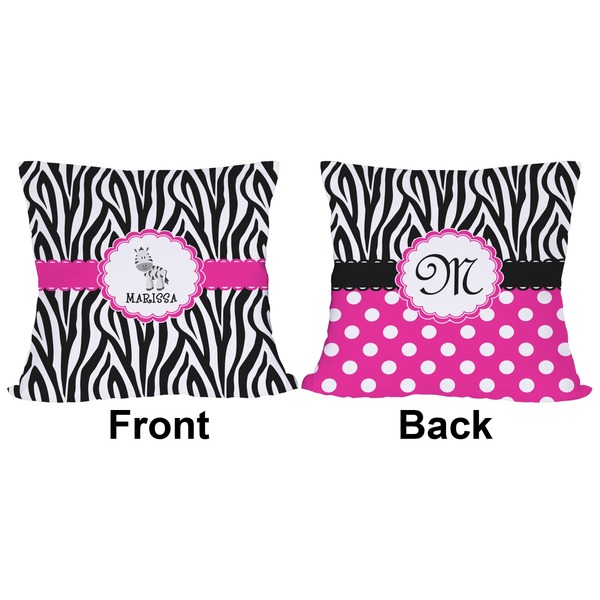 Zebra Outdoor Pillow - 20x20