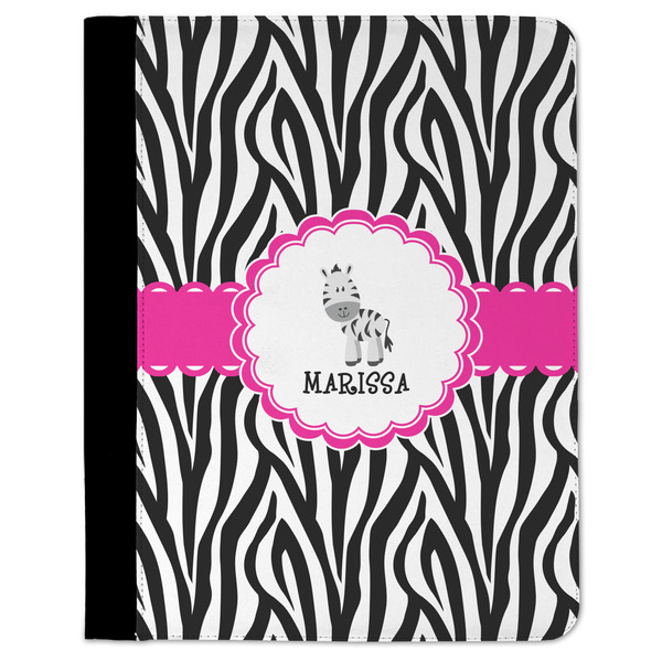 Custom Zebra Padfolio Clipboard - Large (Personalized)