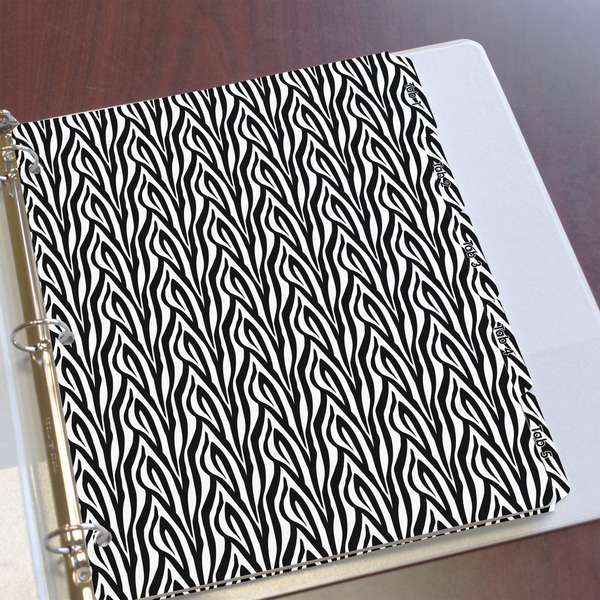 Zebra Page Dividers - Set of 5 - In Context