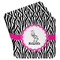 Zebra Paper Coasters - Front/Main