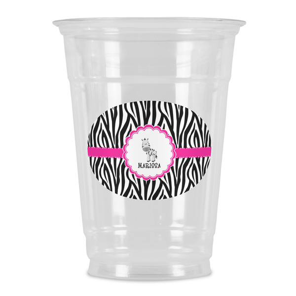 Custom Zebra Party Cups - 16oz (Personalized)
