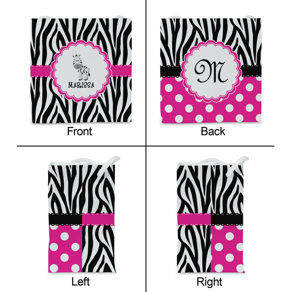 Zebra Party Favor Gift Bag - Gloss - Approval