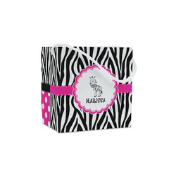 Zebra Party Favor Gift Bags - Matte (Personalized)