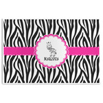 Zebra Disposable Paper Placemats (Personalized)