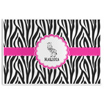 Zebra Disposable Paper Placemats (Personalized)