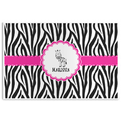 Zebra Disposable Paper Placemats (Personalized)
