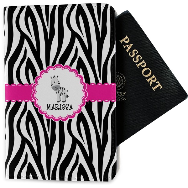 Custom Zebra Passport Holder - Fabric (Personalized)