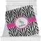 Zebra Minky Blanket (Personalized)