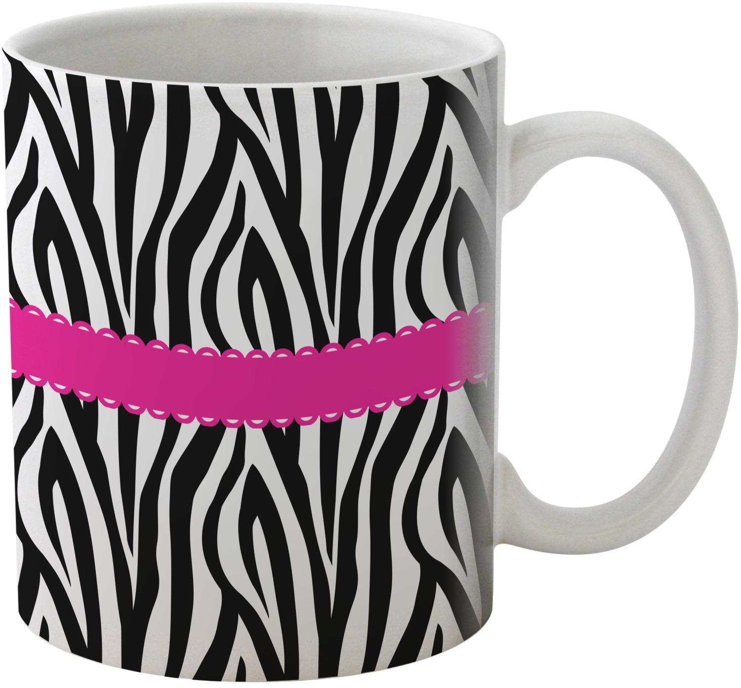 Zebra Coffee Mug (Personalized) YouCustomizeIt