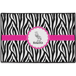 Zebra Door Mat - 36"x24" (Personalized)